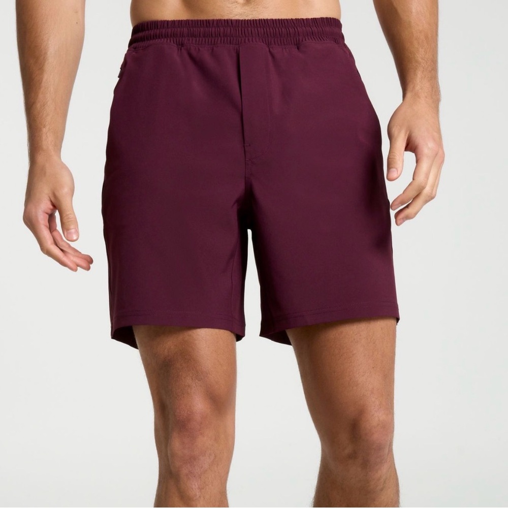 Dark Purple Athletic Shorts